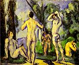 Bathers in the Open Air by Paul Cezanne